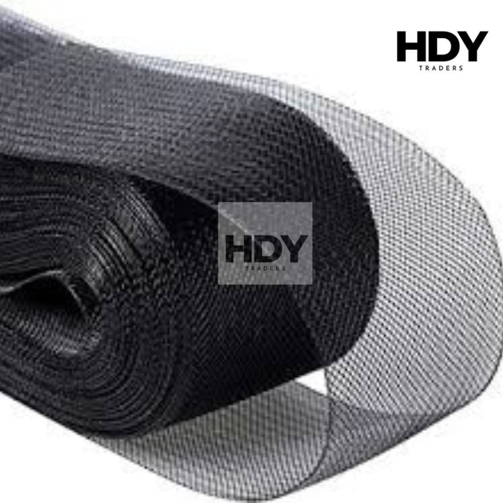 Premium 2-Inch Black Cancan Patti (10 Ghaz) – High-Density Horsehair Braid for Designer Gowns & Lehengas