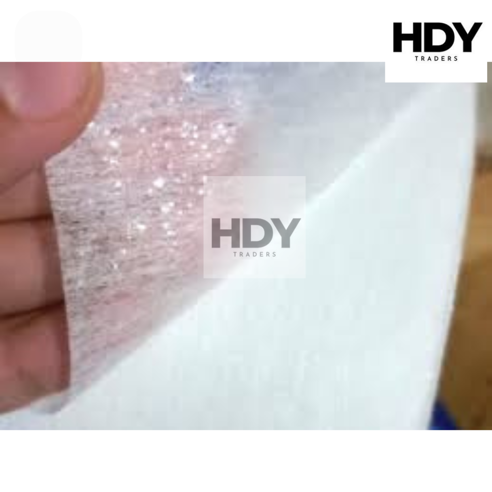 Premium Soft Zero Buckram (Lady Chepi) – 1-Yard Roll of 0.5 Fusing for Delicate Fabric Embroidery & Necklines