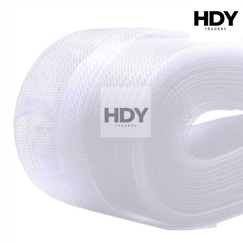 Premium 50 Yards Can Can Patti (2-Inch Horsehair Braid) – Perfect for Heavy Bridal Lehengas & Frocks1