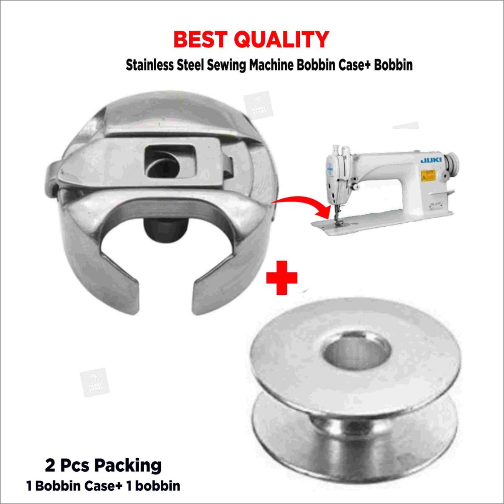 Universal Sewing Machine Bobbin Case & Bobbin Set (2 Pcs)