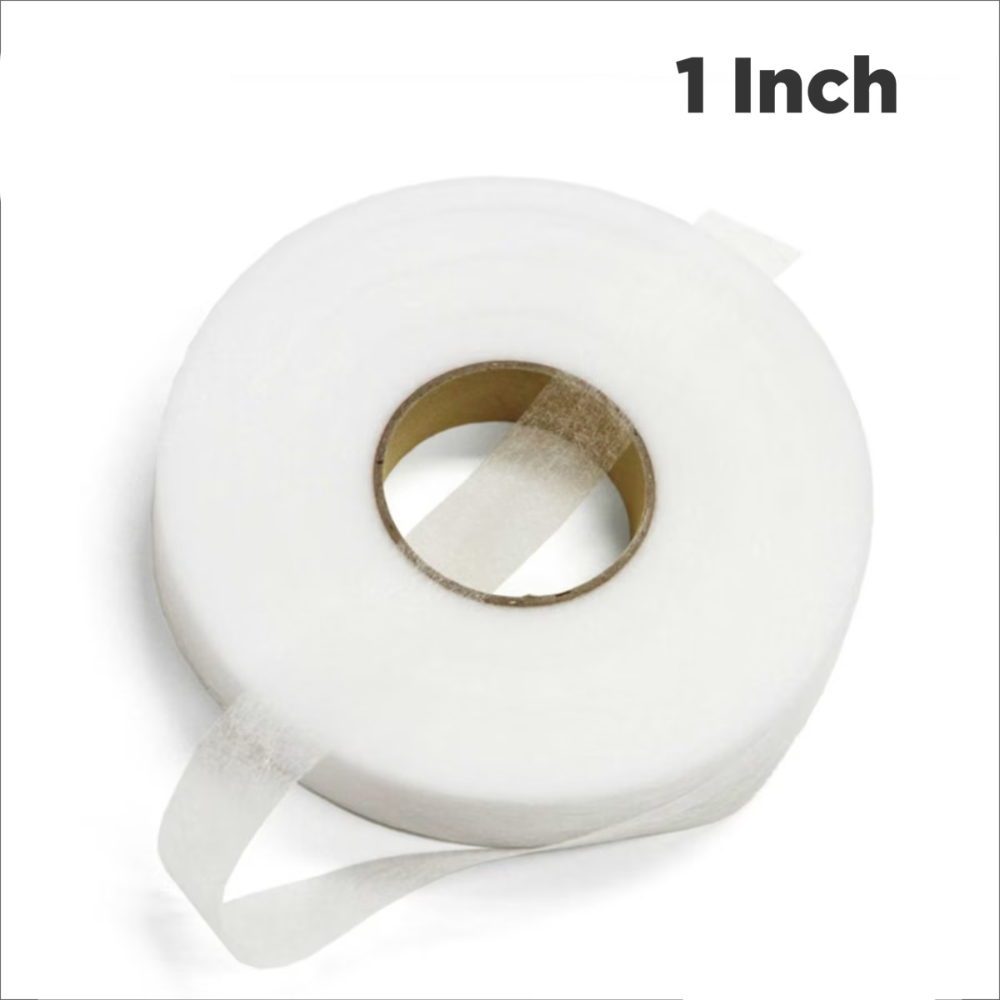 1-Inch Double-Sided Fabric Fusing Tape | Premium Rivvil Civvil Hemming Tape