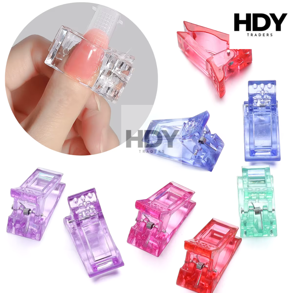 Premium 10 Pcs Multipurpose Wonder Clips – High-Grip Plastic Sewing & Crafting Clips for Dresses