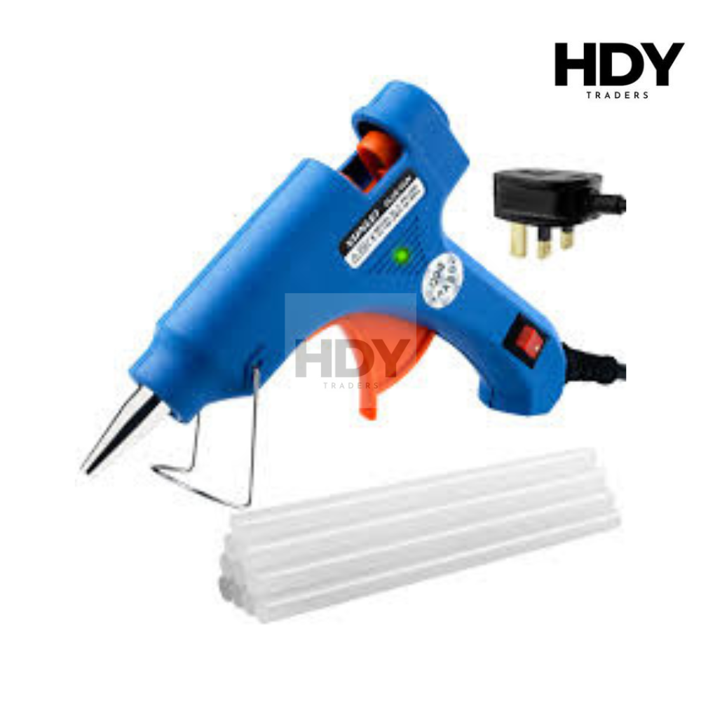 20W Mini Hot Melt Glue Gun (220V) with 5 Free Glue Sticks