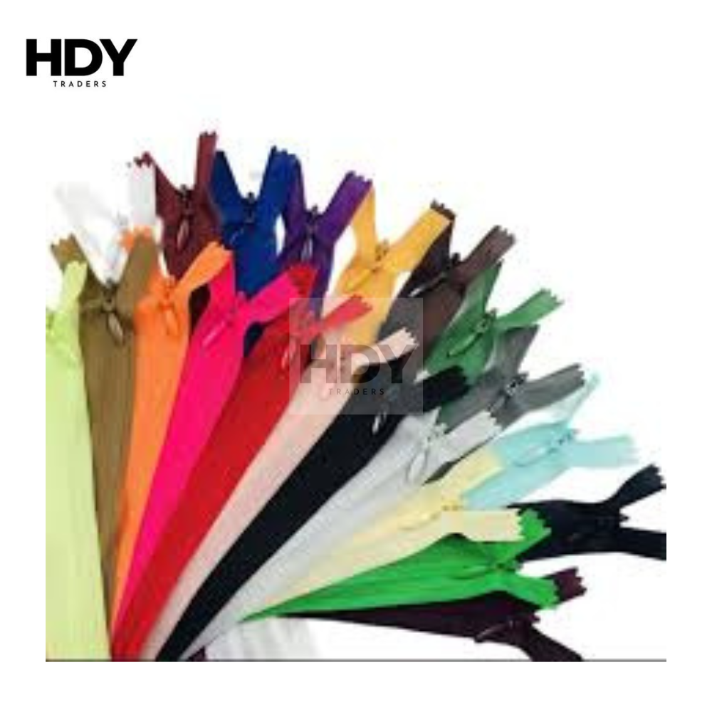 Pack of 12 Sewing Multicolor Zips for Ladies Dresses