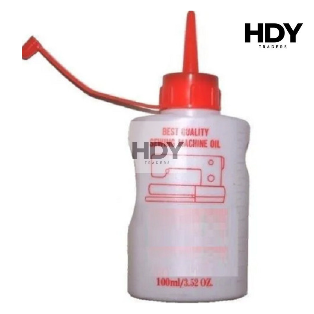 Premium Universal Sewing Machine Oil - High-Performance Clear Lubricant Bottle (100ml)