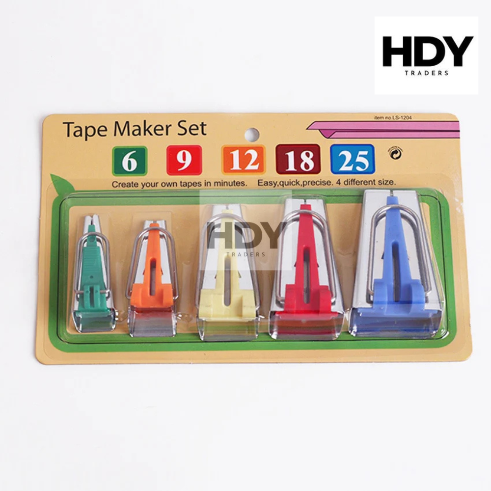 5-Size Bias Tape Maker Kit