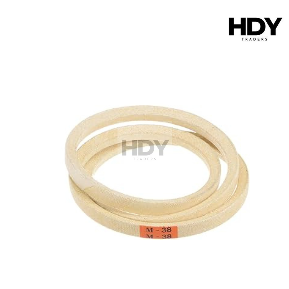 Heavy-Duty M38 Industrial V-Belt: The High-Traction 39" Rubber Drive for Juki and Overlock Excellence